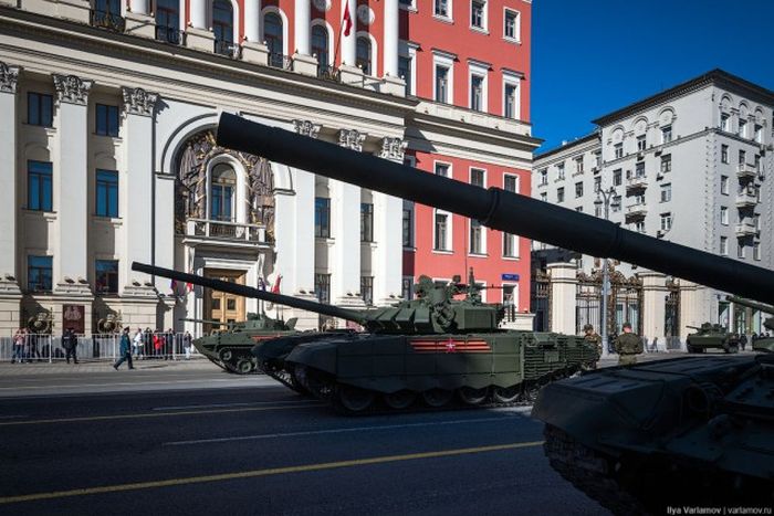 Генеральная репетиция парада Победы
