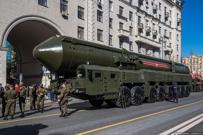 Генеральная репетиция парада Победы