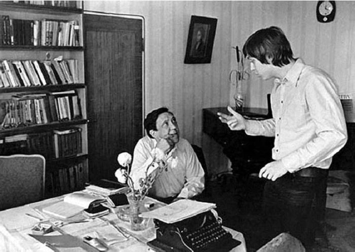 Советские знаменитости на фото Льва Шерстенникова