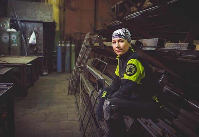 Профессиональная сварщица из Москвы