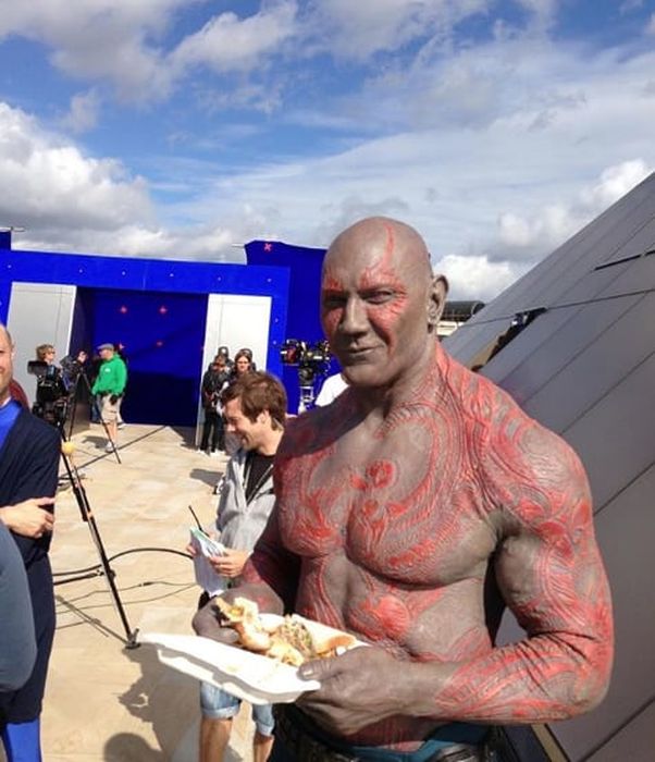 На съемочной площадке фильмов от Marvel