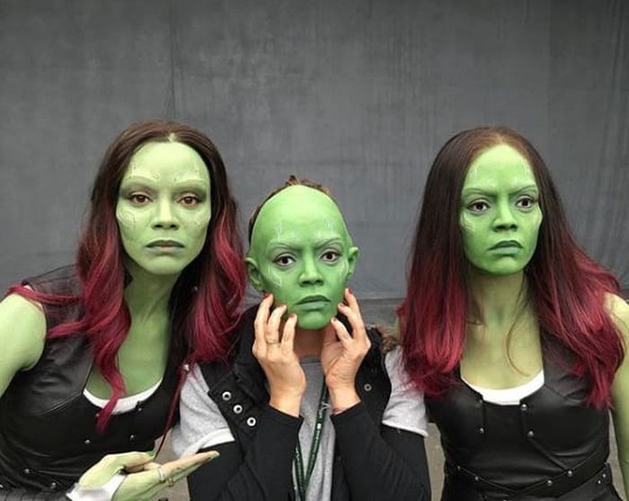 На съемочной площадке фильмов от Marvel