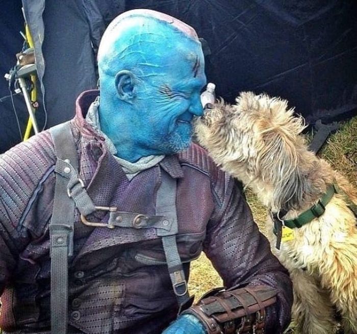 На съемочной площадке фильмов от Marvel