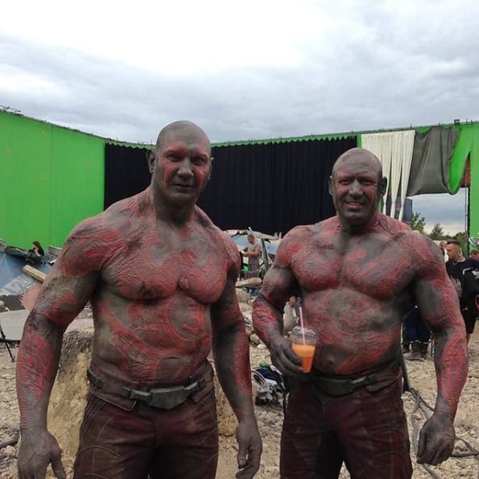 На съемочной площадке фильмов от Marvel
