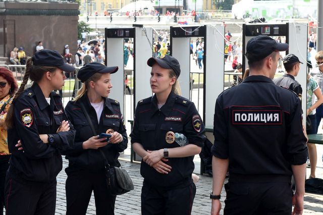 Столичная полиция в рамкам ЧМ 2018