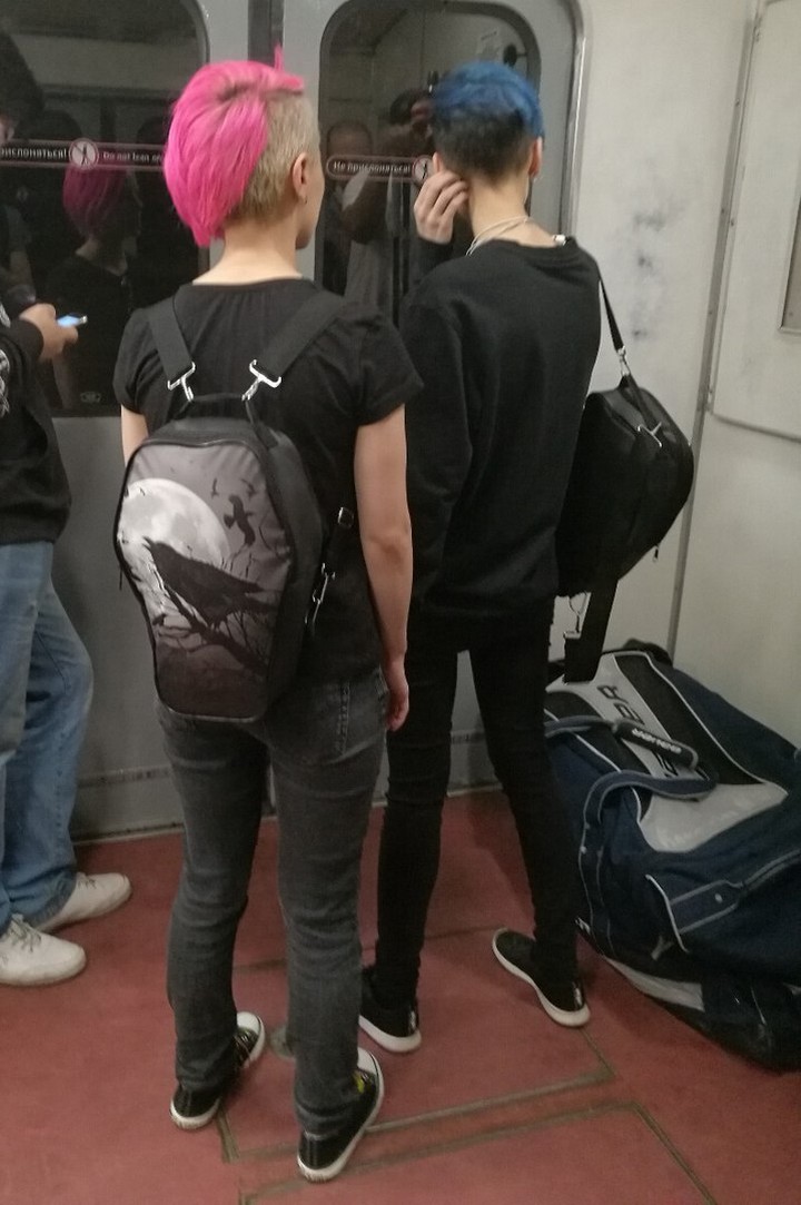 Модники из метрополитена