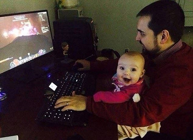 У отцов особенный подход к присмотру за детьми