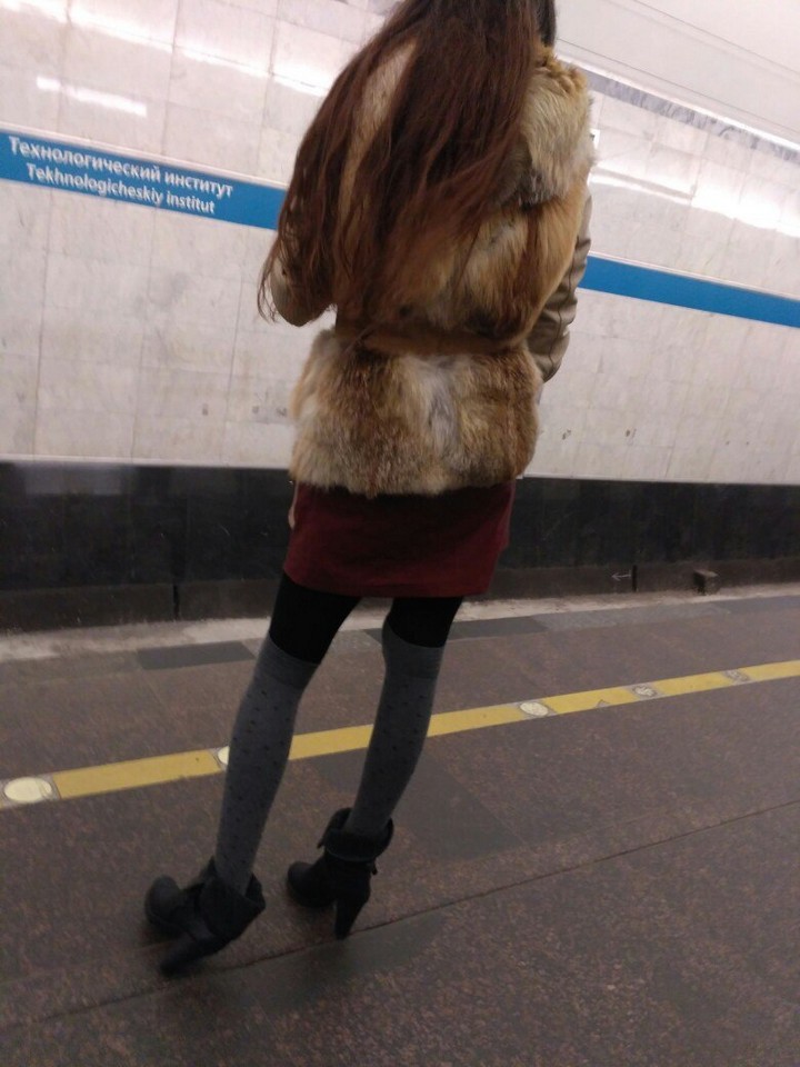 Модники из российского метрополитена