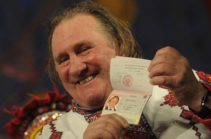 Жерар Депардье стал гражданином России
