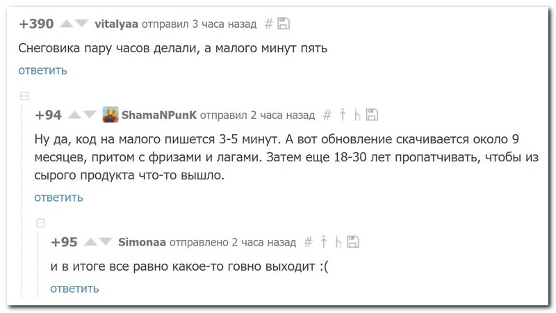 Лучшие комментарии