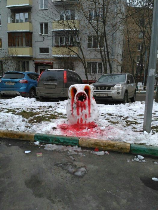 Странные и забавные фото с российских просторов