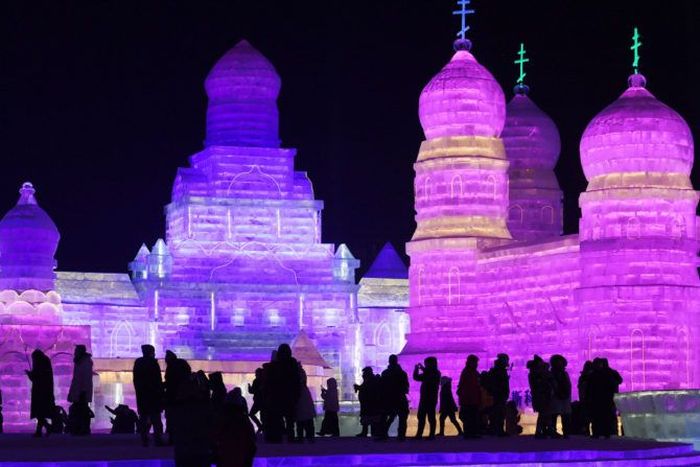 Фестиваль льда и снега в Харбине