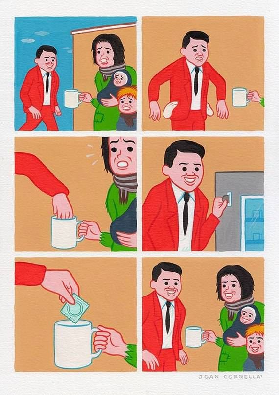 Смешные комиксы
