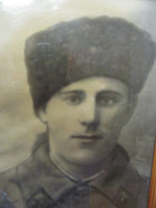 Захоронение останков советского солдата