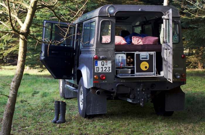 Новый Land Rover Defender, который смог стать домом на колесах
