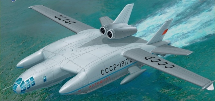Уникальный самолет СССР – амфибия ВВА-14 Уникальный самолет СССР – амфибия ВВА-14