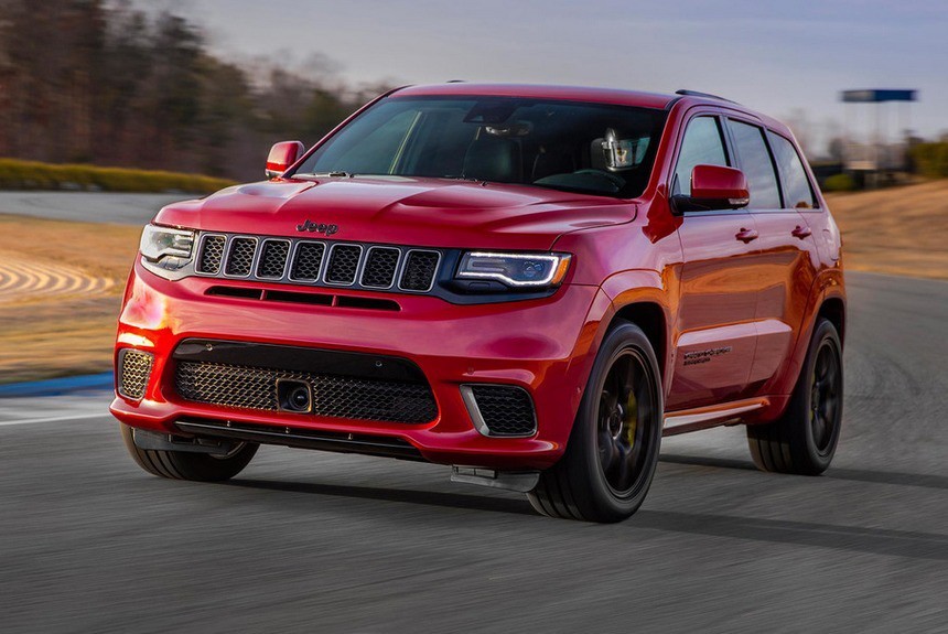 На днях Jeep представил самый мощный внедорожник Grand Cherokee Trackhawk