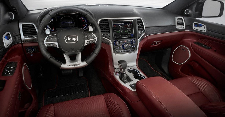На днях Jeep представил самый мощный внедорожник Grand Cherokee Trackhawk