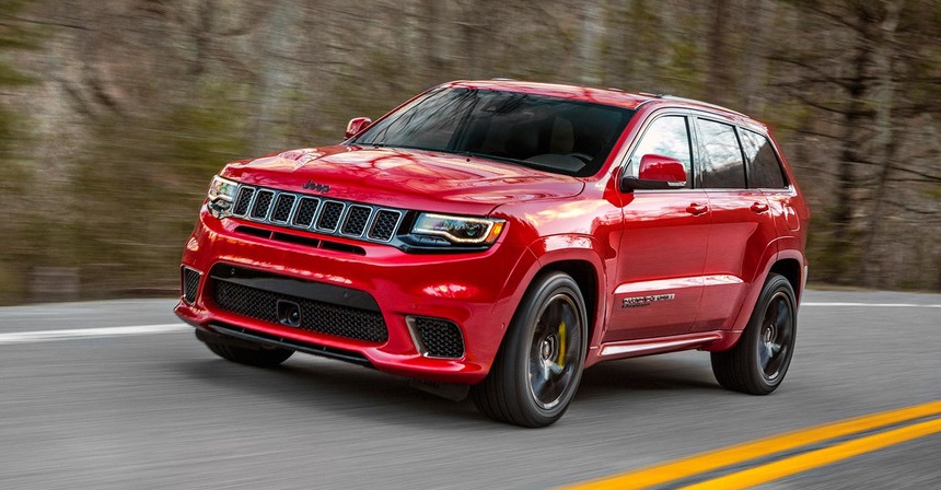 На днях Jeep представил самый мощный внедорожник Grand Cherokee Trackhawk