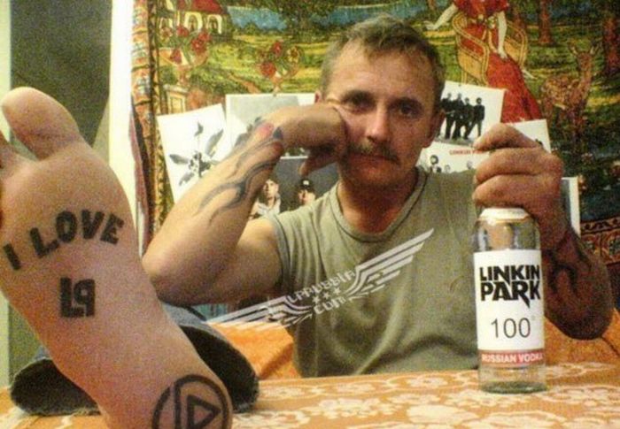 Странные татуировки пользователей сети