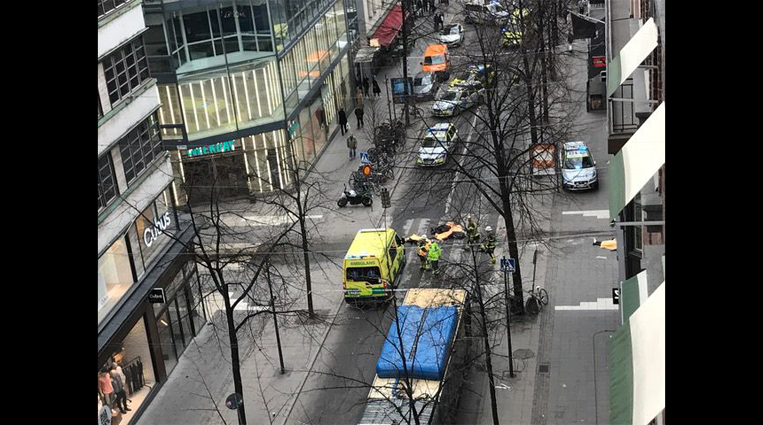 Последние новости о теракте в Стокгольме Последние новости о теракте в Стокгольме