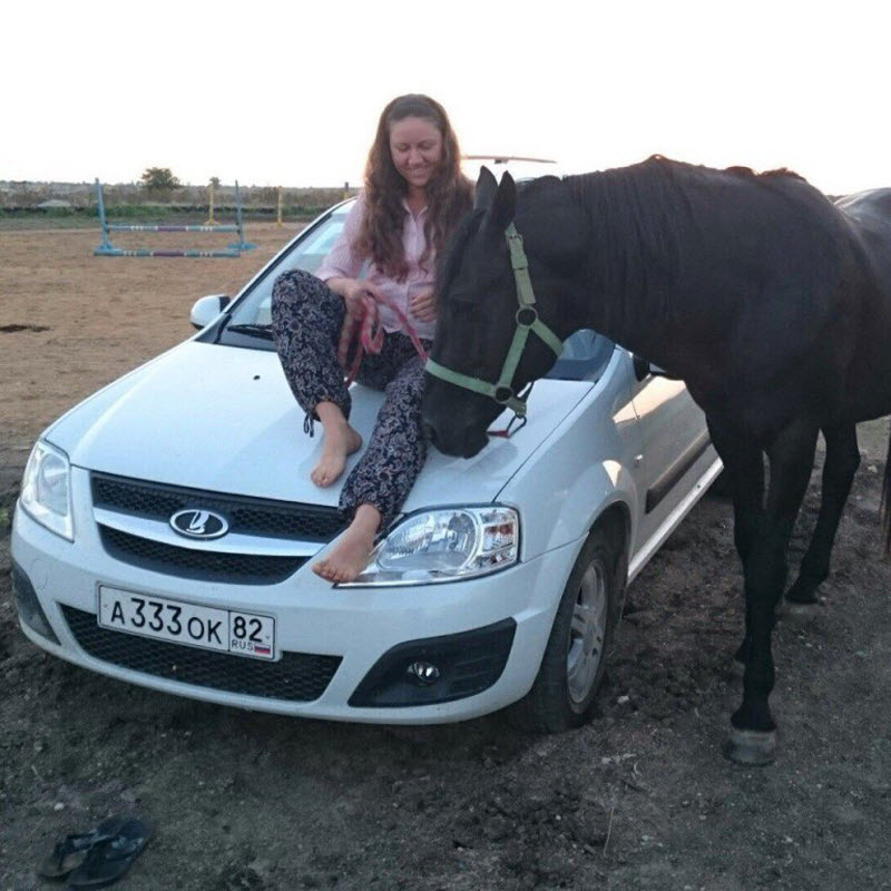 Дальнобойщица из Крыма
