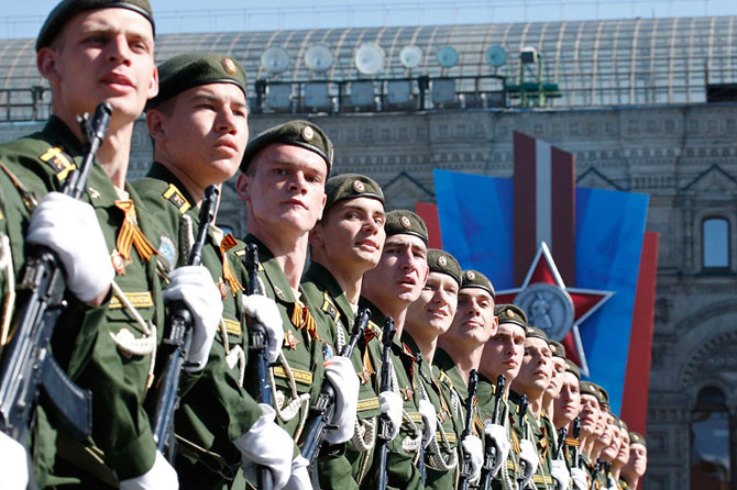 Как прошел парад Победы на Красной площади