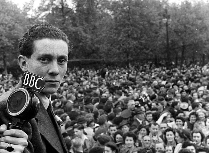 Как 70 лет назад праздновали победу в Великобритании