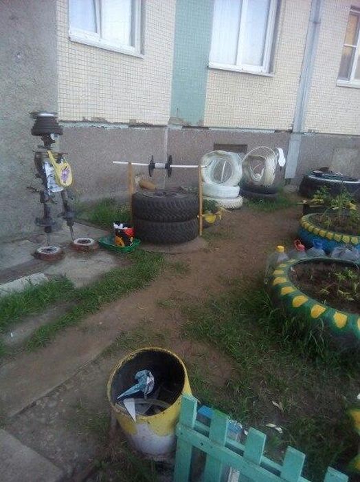 Арт-инсталляции наших дворов