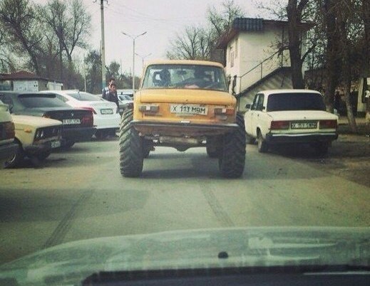 Свежая порция автомобильного юмора