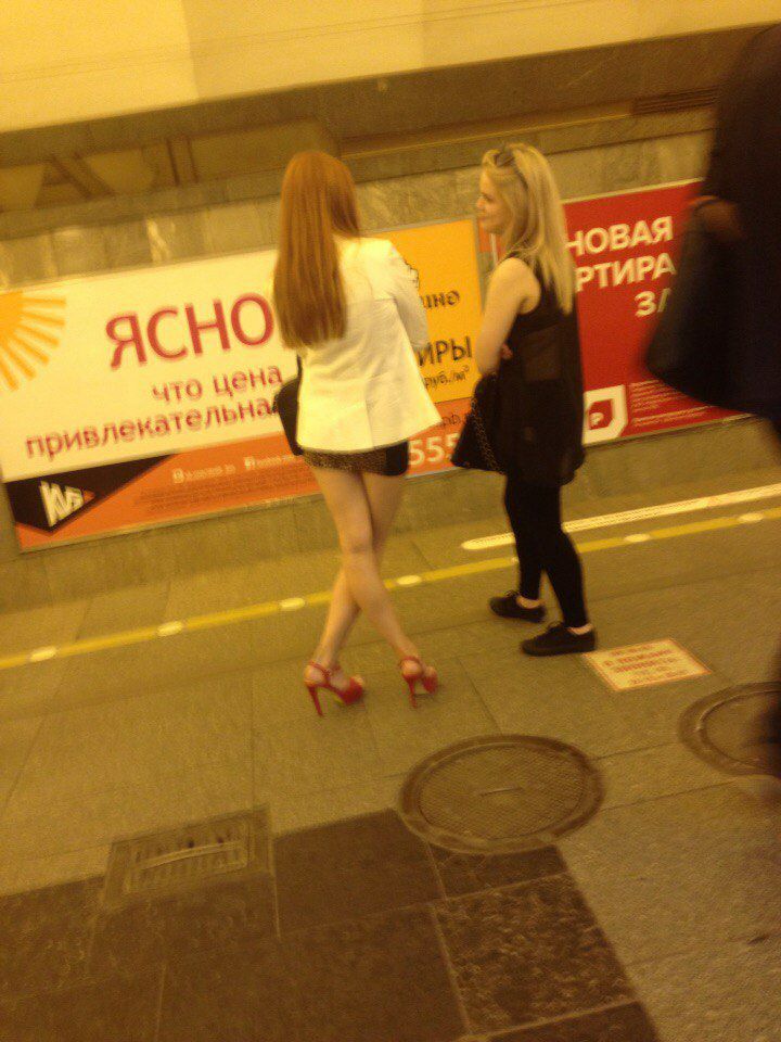 Модники из российского метрополитена