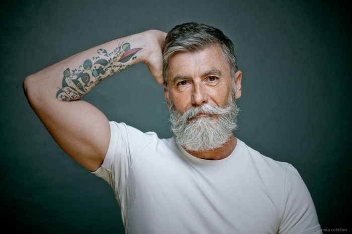 60-летний мужчина стал фотомоделью после того, как вырастил бороду