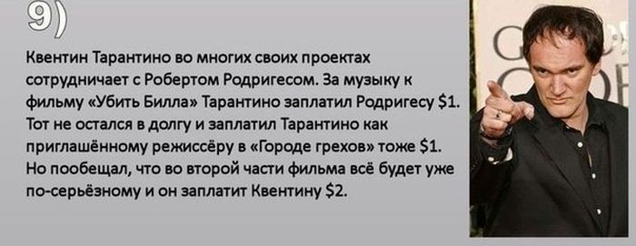 Интересные факты о кинематографии