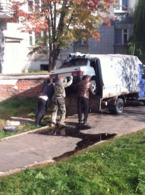 Странные и необычные фотографии с наших просторов