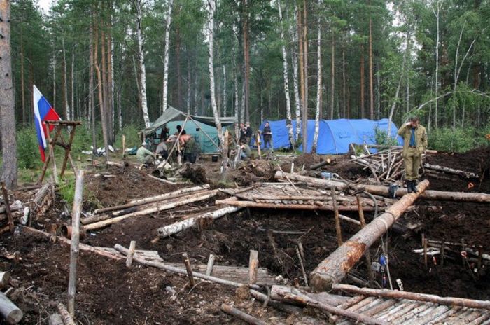 Как поднимали самолет «Киттихаук» летчика Костенко Ф. Н.