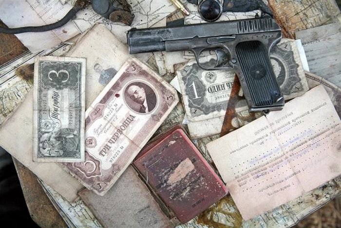 Как поднимали самолет «Киттихаук» летчика Костенко Ф. Н.