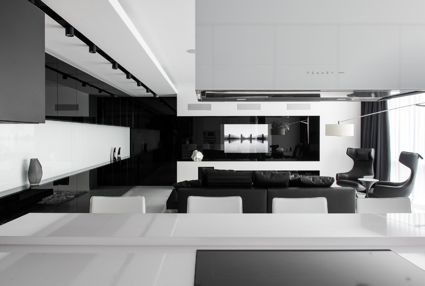 Квартира в Москве от студии Geometrix Design Квартира в Москве от студии Geometrix Design