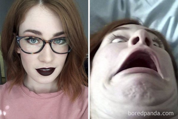 До и после: вот что гримаса животворящая делает!