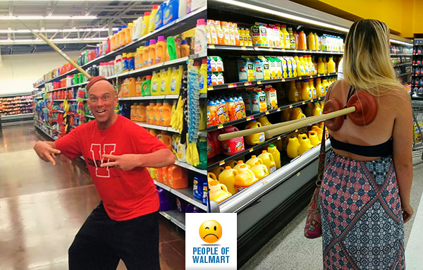 Экстравагантные покупатели Walmart
