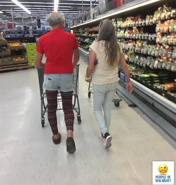 Экстравагантные покупатели Walmart