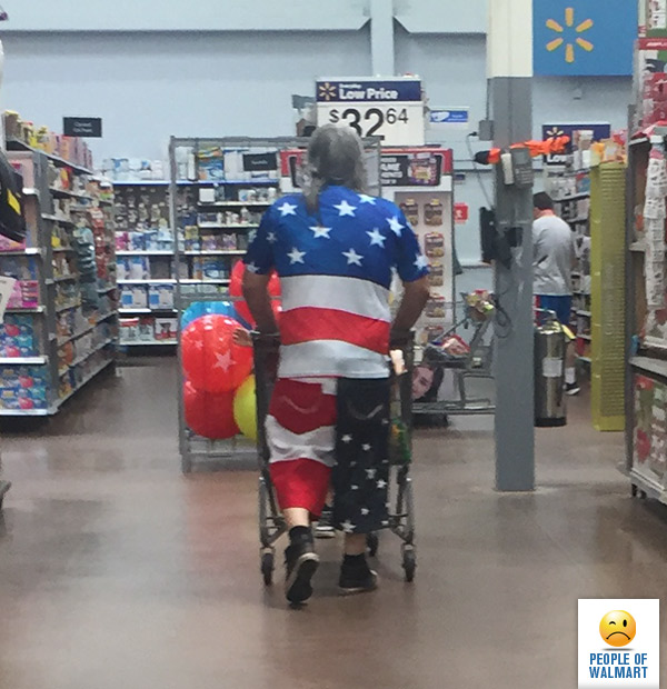 Экстравагантные покупатели Walmart