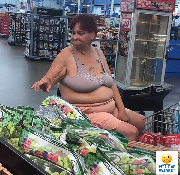 Экстравагантные покупатели Walmart