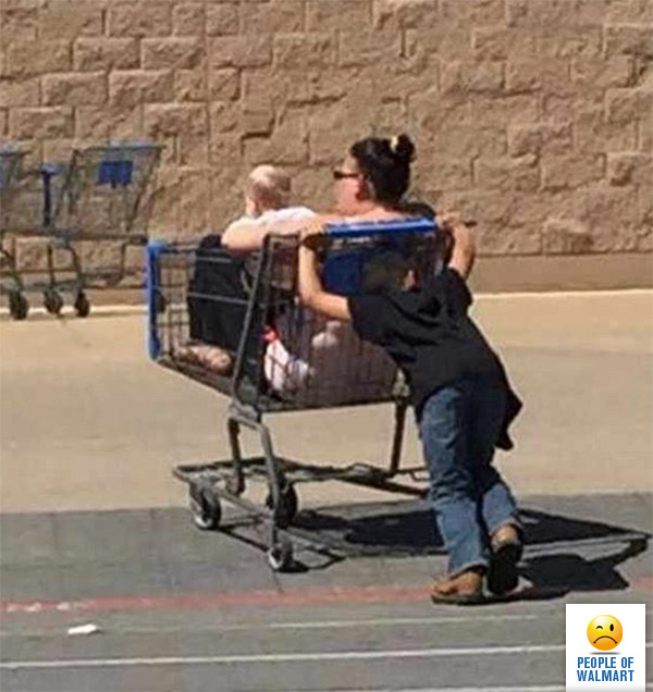 Экстравагантные покупатели Walmart