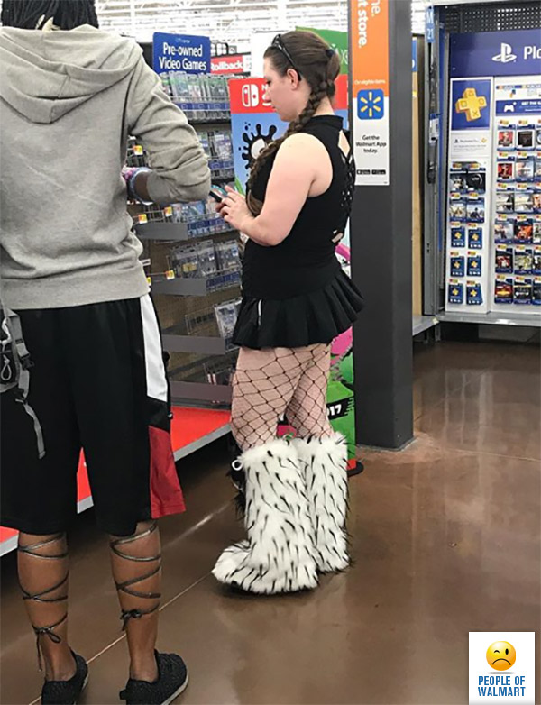 Экстравагантные покупатели Walmart