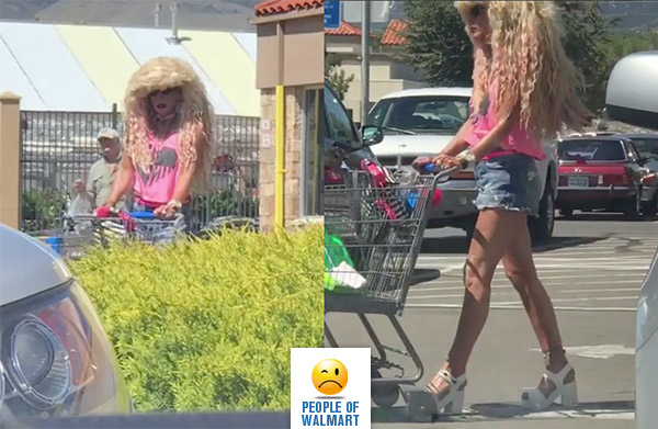 Экстравагантные покупатели Walmart
