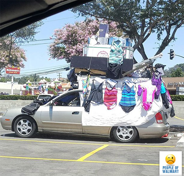 Экстравагантные покупатели Walmart