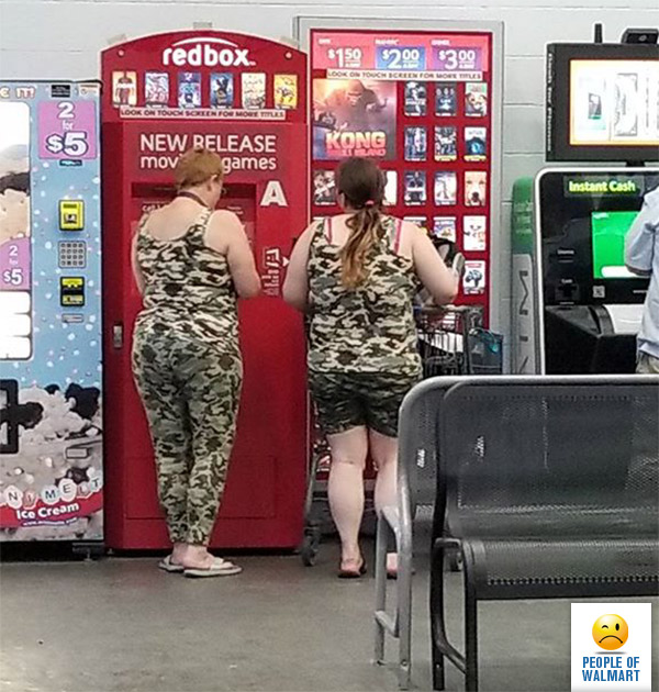Экстравагантные покупатели Walmart