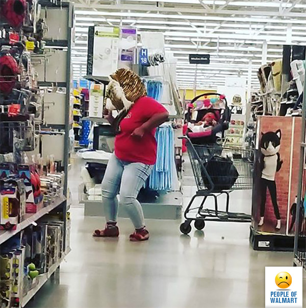 Экстравагантные покупатели Walmart