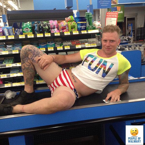 Экстравагантные покупатели Walmart