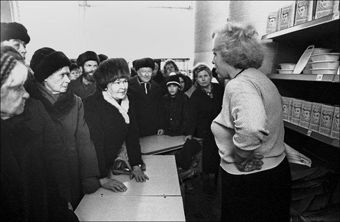 Товарный дефицит 80-90-х